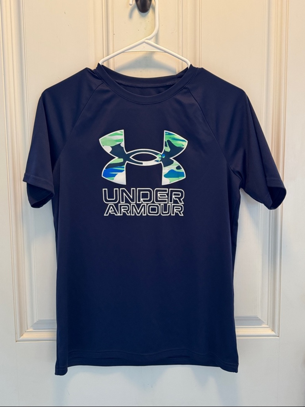 Under Armour Navy Tee Youth Large